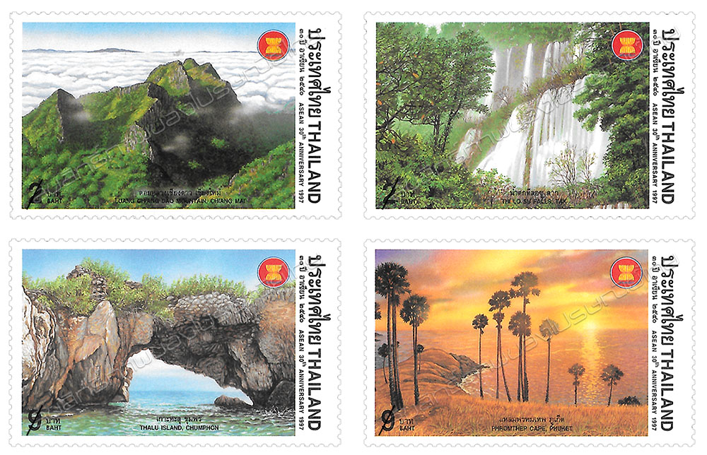 ASEAN 30th Anniversary Commemorative Stamps