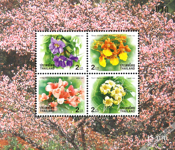 New Year 2000 Postage Stamps Souvenir Sheet.