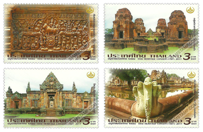 Thai Heritage Conservation 2011 Commemorative Stamps