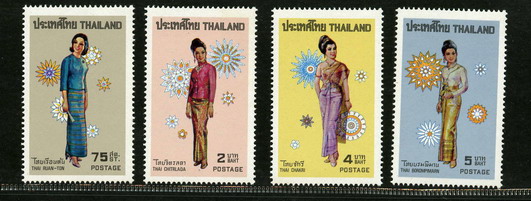 The National Costumes of Thai Women