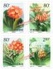 Clivia Flowers Stamps