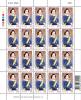 H.R.H. Princess Galyani Vadhana  80th Birthday Anniversary Commemorative Stamp Full Sheet