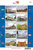 แสตมป์ที่ระลึก 40 ปี อาเซียน - ภาพสถาปัตยกรรมประจำชาติอาเซียน