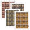 Thai Heritage Conservation Day 2008 Commemorative Stamps Full Sheet Set - Portal Guardians