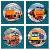 120th Anniversary of the State Railway of Thailand Commemorative Stamps