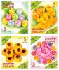 แสตมป์ชุดปีใหม่ 2561 (ชุด 1) - ขนมไทย