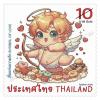 แสตมป์สื่อแห่งความรัก 2569 (ชุด 2) - กามเทพ [พิมพ์ฟอยล์วาวแสง]
